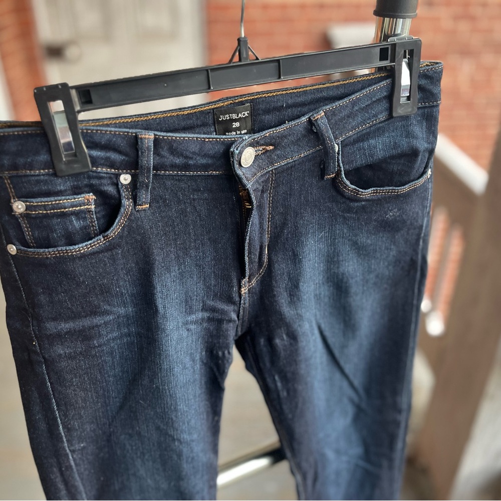 Just Black Womens Denim Jeans, Size 28